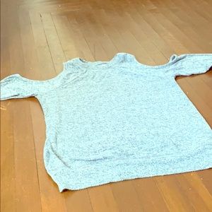 Peek a boo shoulder top